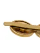Versace Medusa coin hair clip