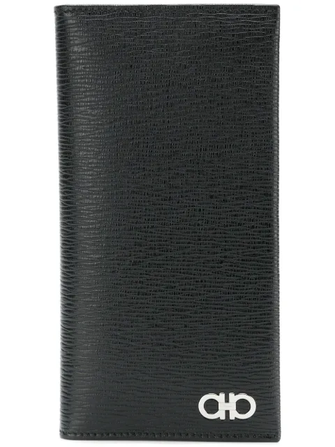 Click to view more detailed imagery on our partner's website Salvatore Ferragamo Kartenetui Mit "Gancio"-Motiv In 001 Nero