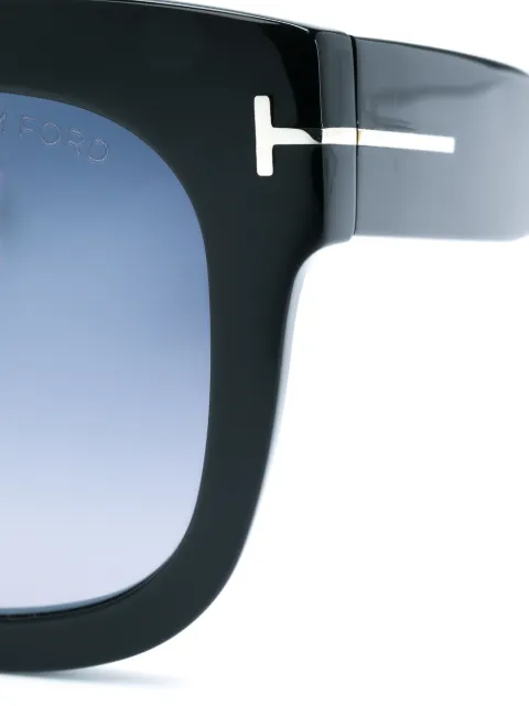 Tom Ford Cat Eye Sunglasses In Black