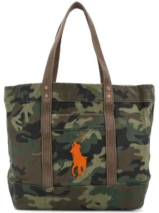 Polo Ralph Lauren Camouflage Tote Bag Farfetch Polo Ralph Lauren Camouflage Tote Bag