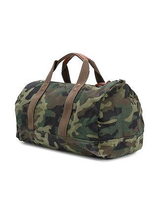 camouflage holdall