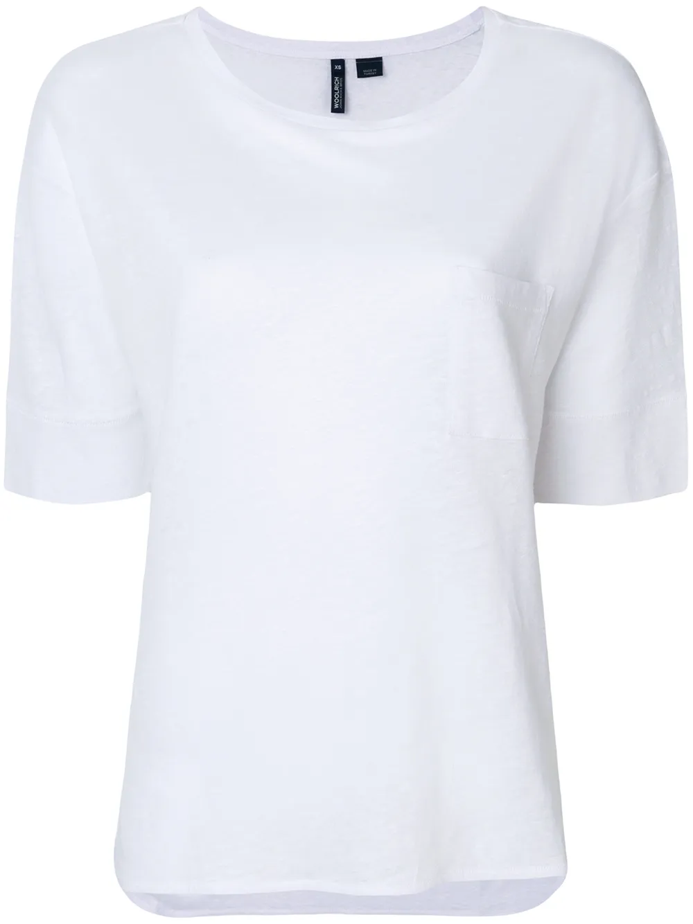 Woolrich half sleeves T-shirt - Weiß