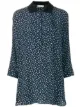 Image 1 of Versace Pre-Owned three-quarters sleeve floral blouse