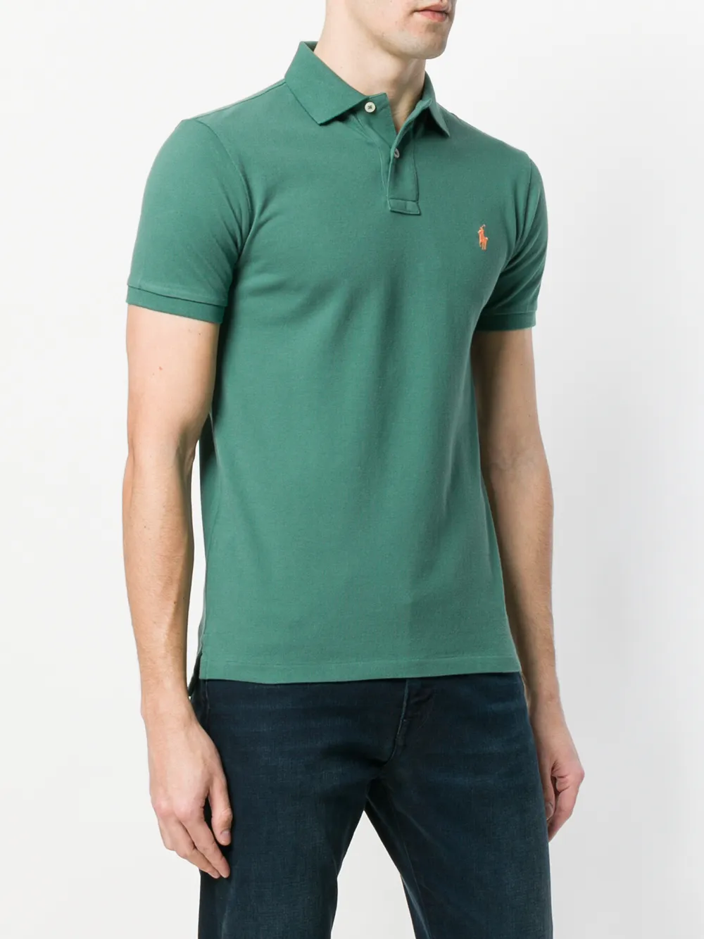 фото Polo ralph lauren облегающая футболка-поло