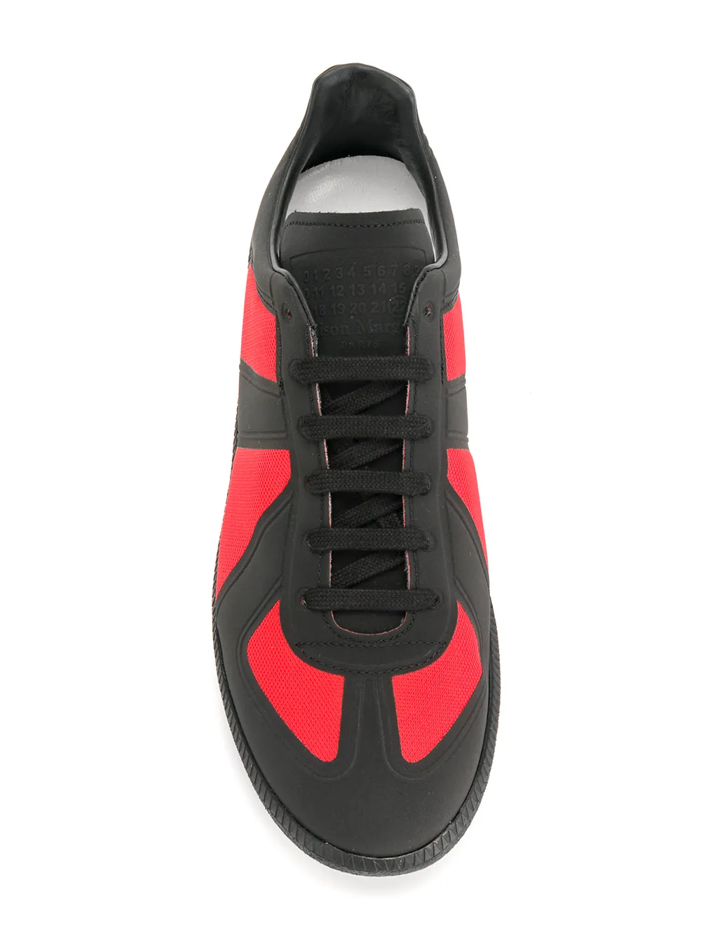 Maison Margiela tweekleurige Replica sneakers Rood