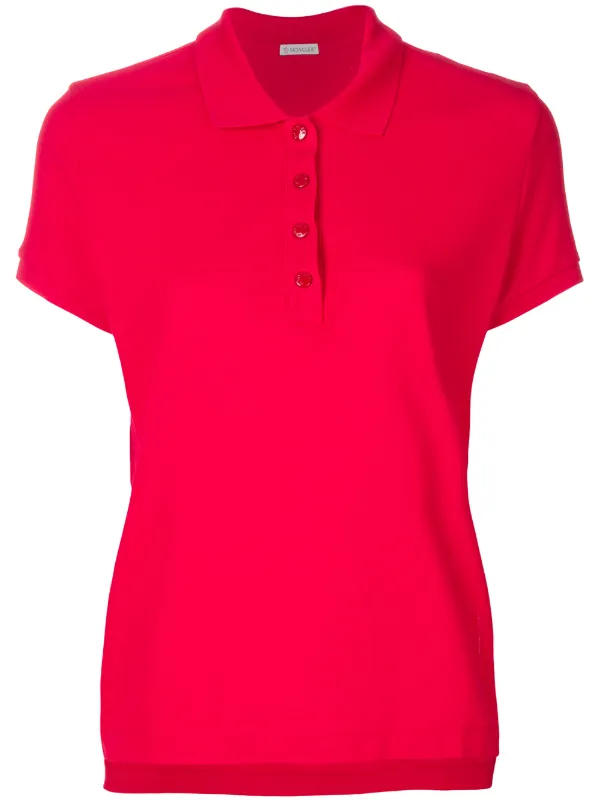 moncler polo red