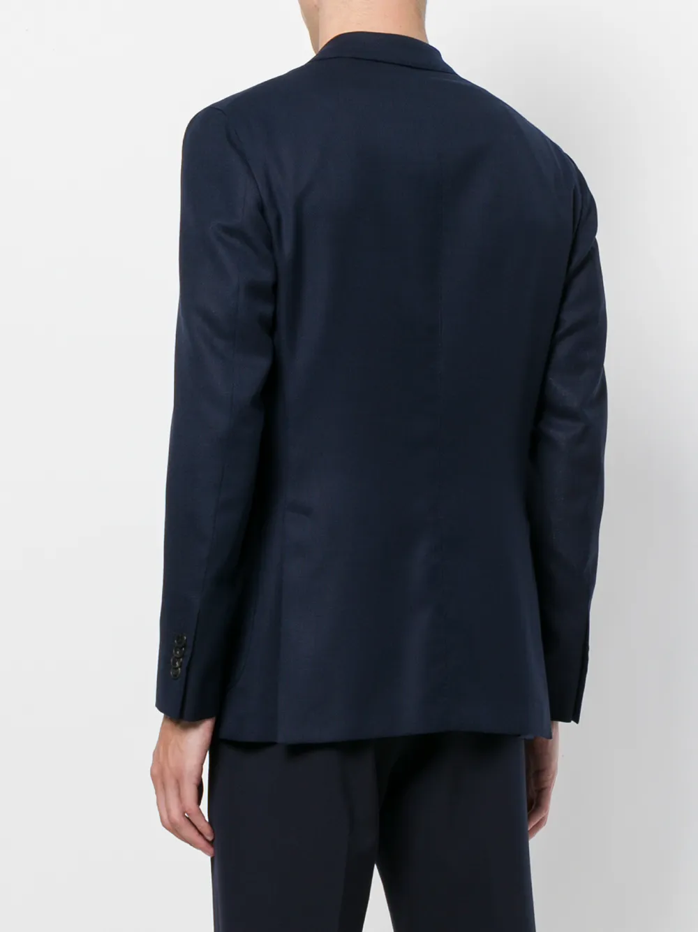 Boglioli slim-fit blazer Blauw