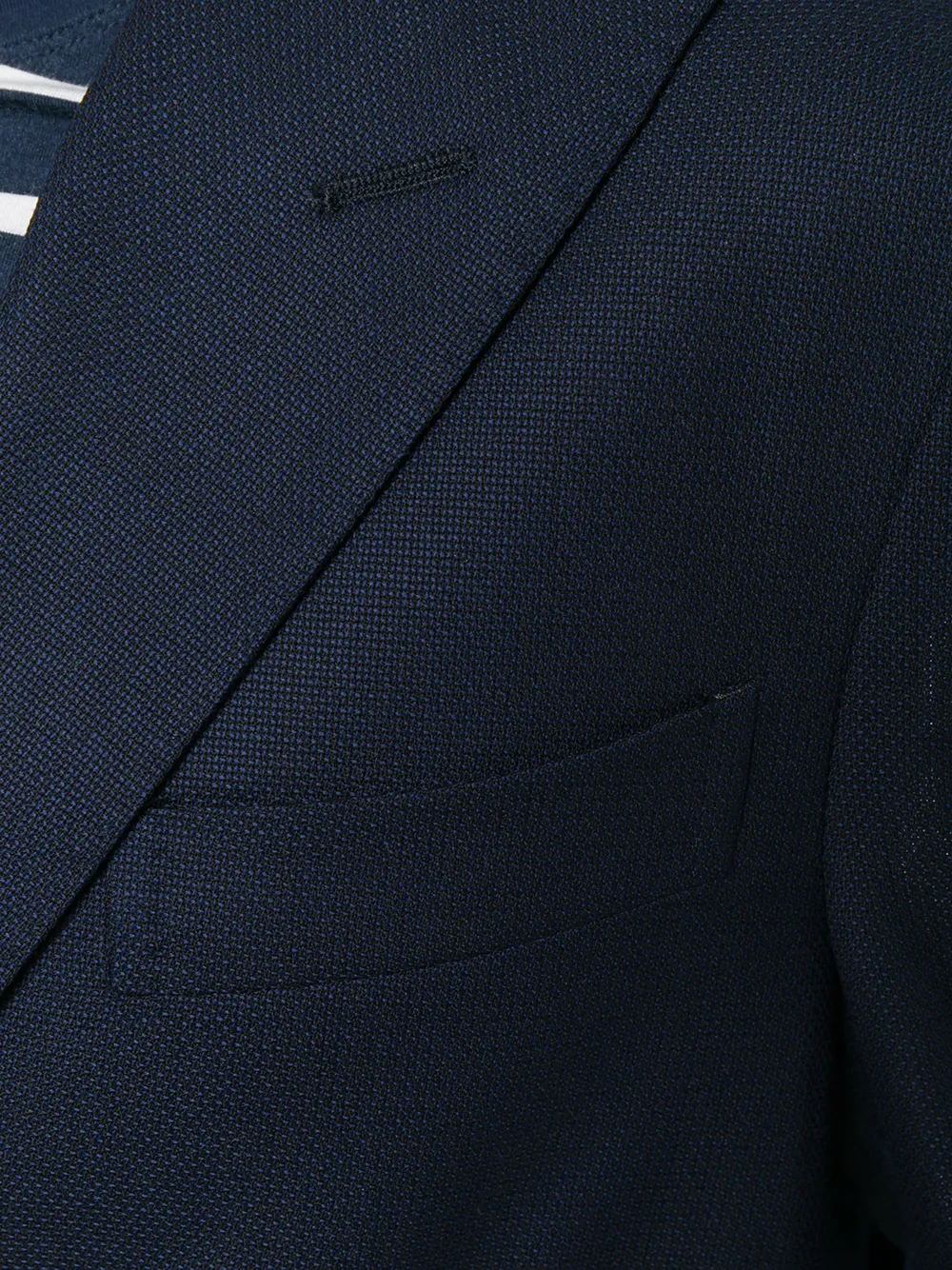 Boglioli slim-fit blazer Blauw