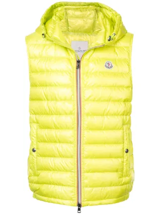 moncler yellow gilet moncler yellow gilet