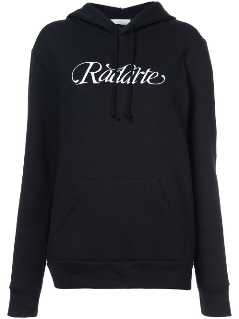 Rodarte embroidered logo hoodie