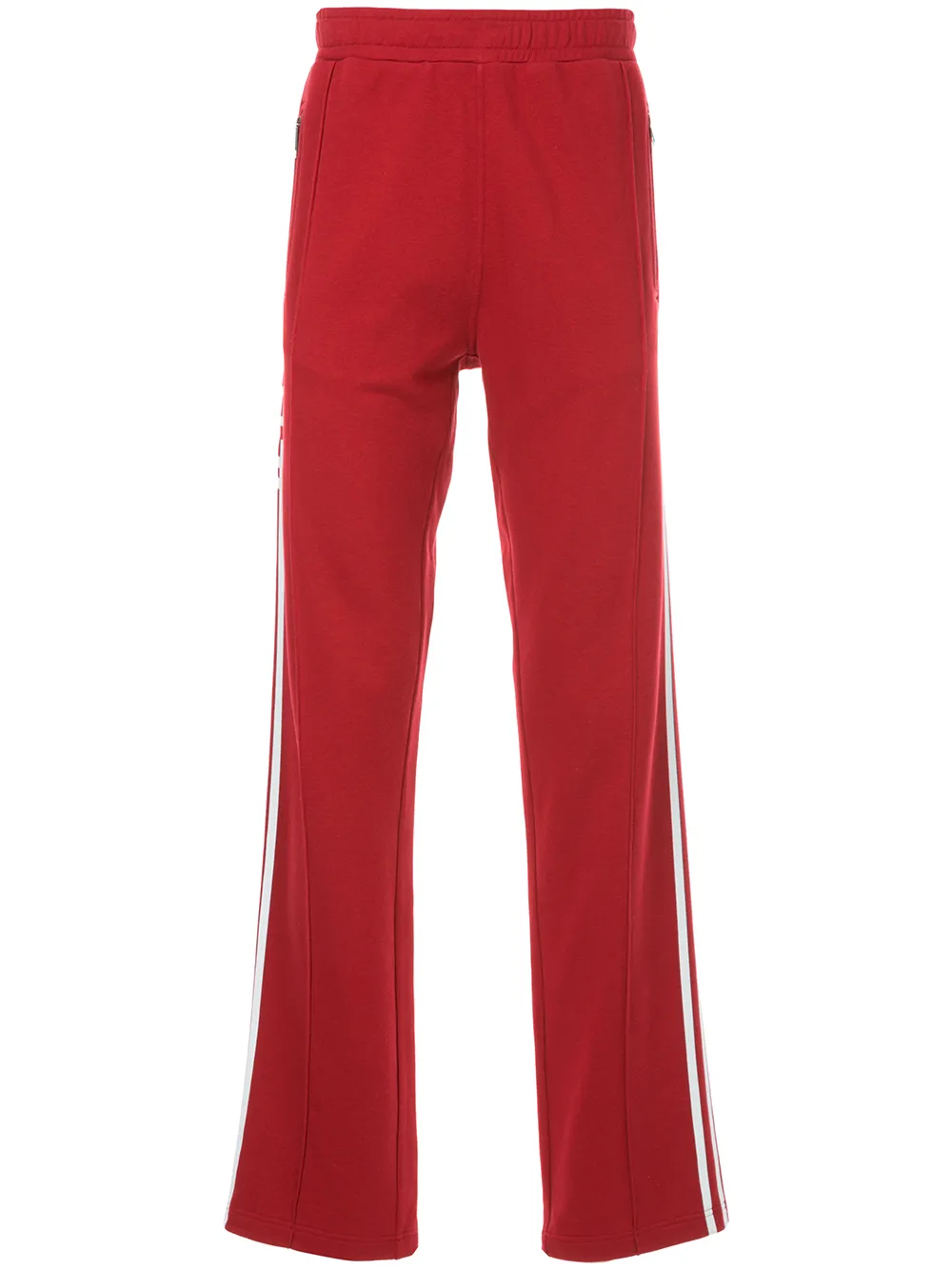 Ports V Pantaloni con slogan - Rosso