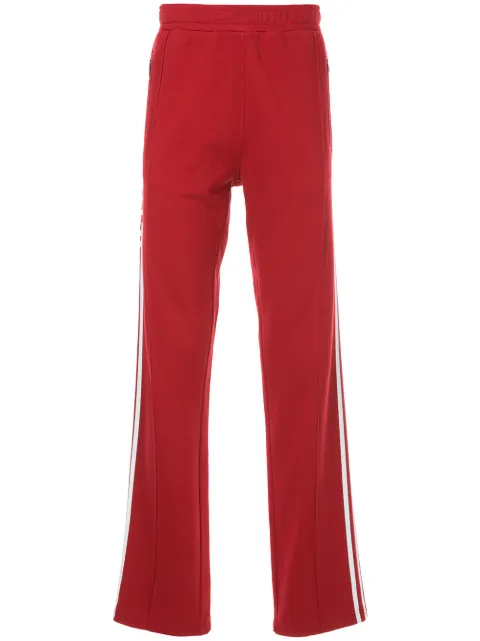 Ports V slogan track trousers