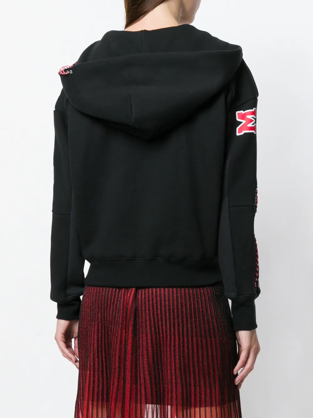 Alexander McQueen sweater met geprint logo Zwart