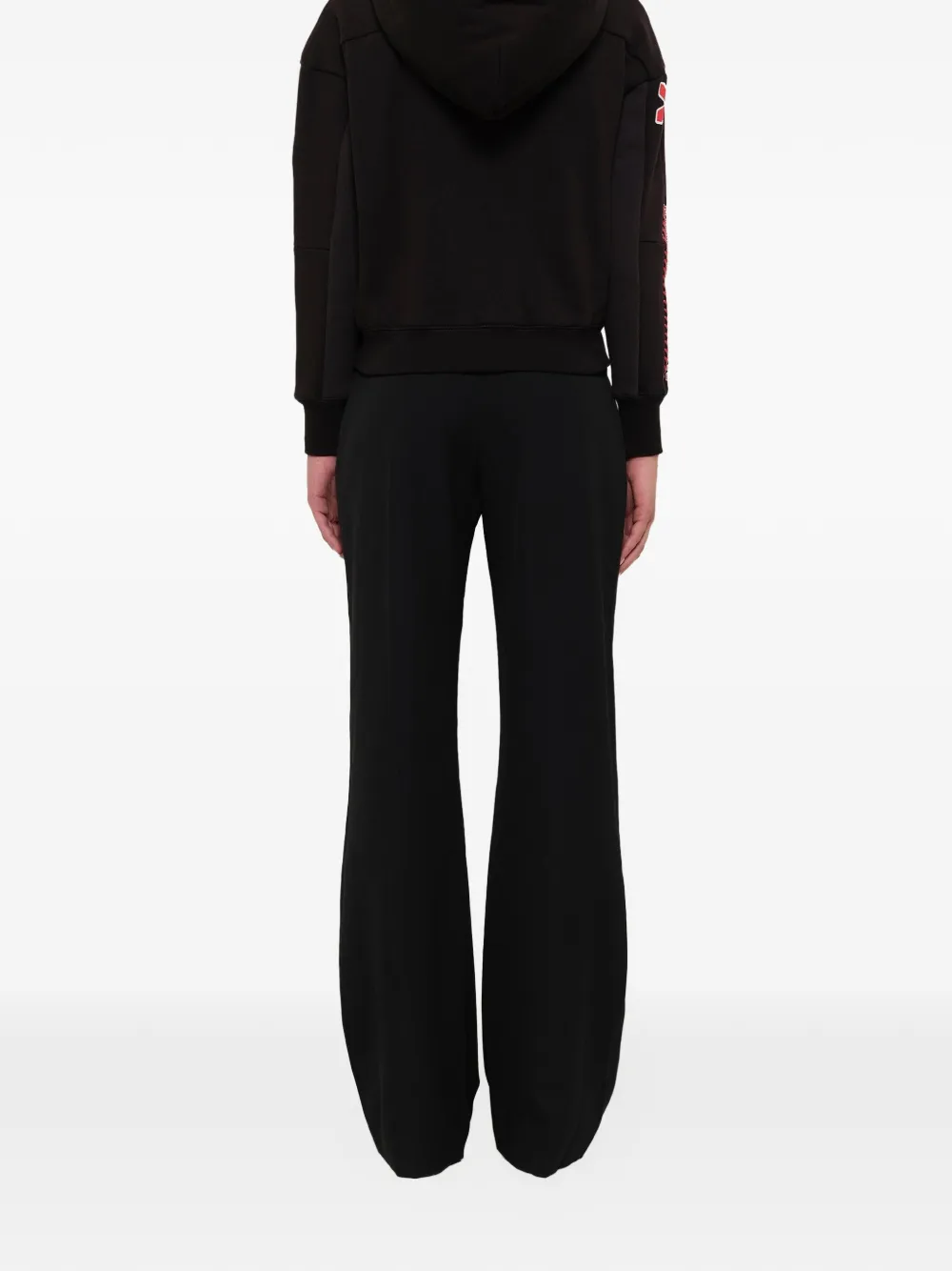  Alexander Mcqueen Sweatshirt Mit Logo Print   Schwarz 