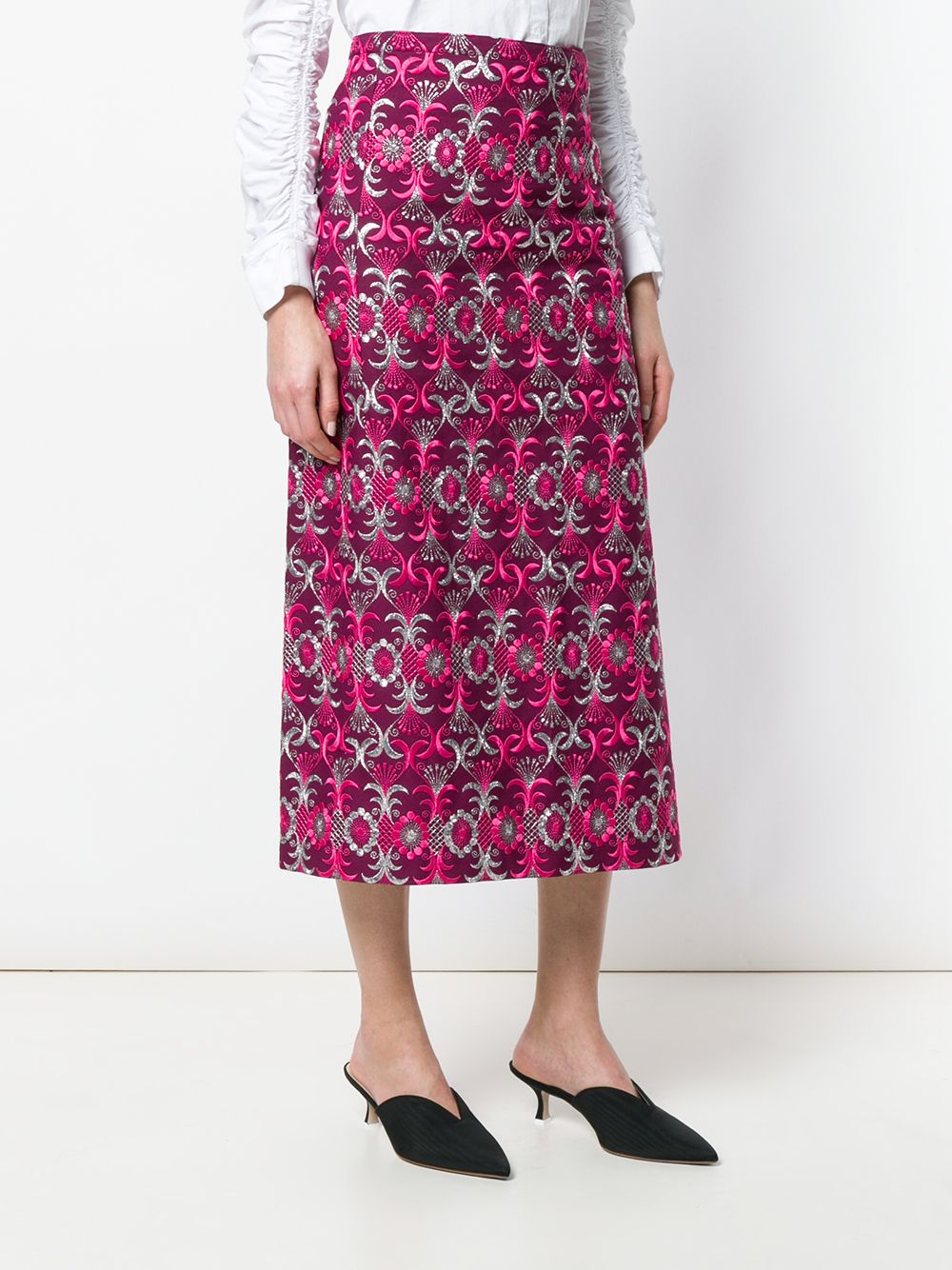 Comme Des Garcons 1999 brocade wrap skirt Women