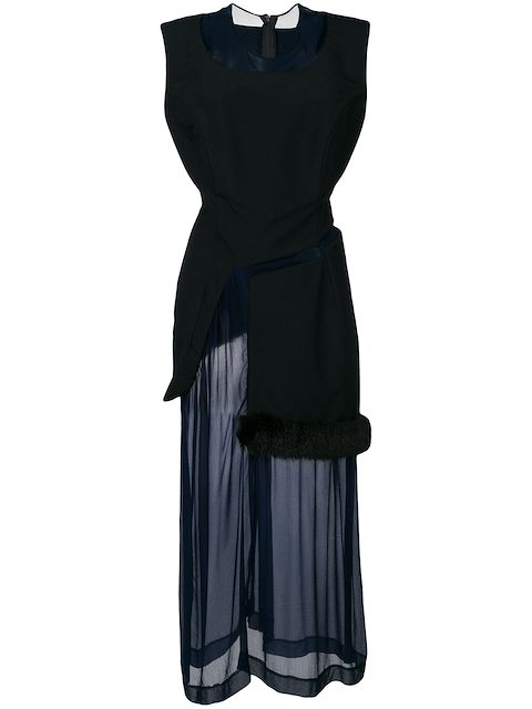 Comme Des Garçons Pre-Owned Kleid im Lagen-Look