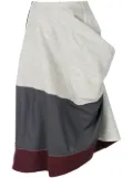 Comme Des Garçons Pre-Owned 1998 deconstructed draped skirt - Grey