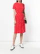 Image 2 of Comme Des Garçons Pre-Owned polka dots pleated dress