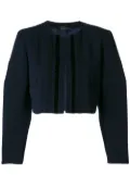 Comme Des Garçons Pre-Owned 1980s cropped jacket - Blue