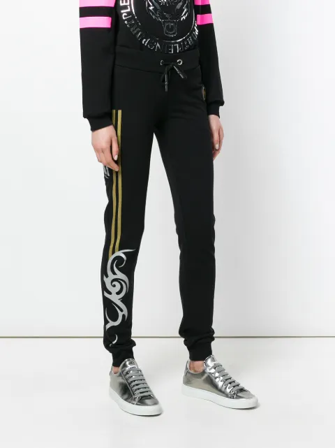 Plein high rise track Sport Sport Plein pants 6vqUH