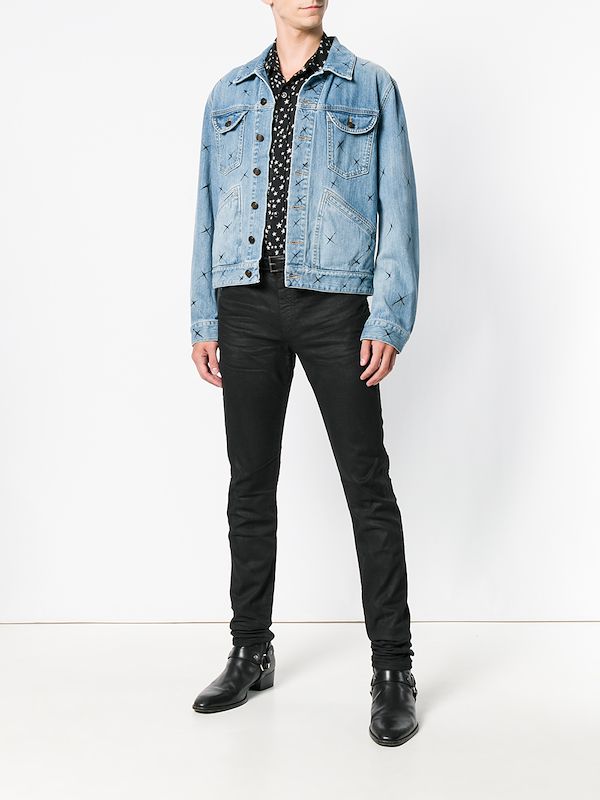 saint laurent star jacket