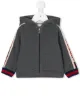 الصورة 1 من Gucci Kids سترة لوحات متباينة بغطاء رأس