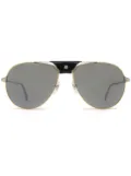 Cartier Eyewear CT0038S sunglasses - Metallic