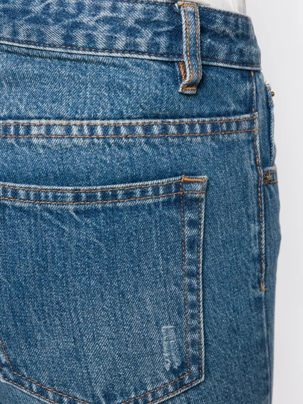 apc distressed jeans