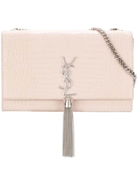ysl crocodile tassel bolsa