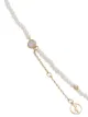 Anissa Kermiche 14K gold and pearl anklet