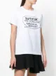 Moncler camiseta con mensaje estampado