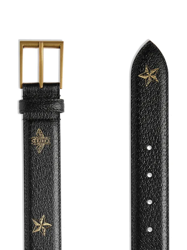 gucci bees and stars belt