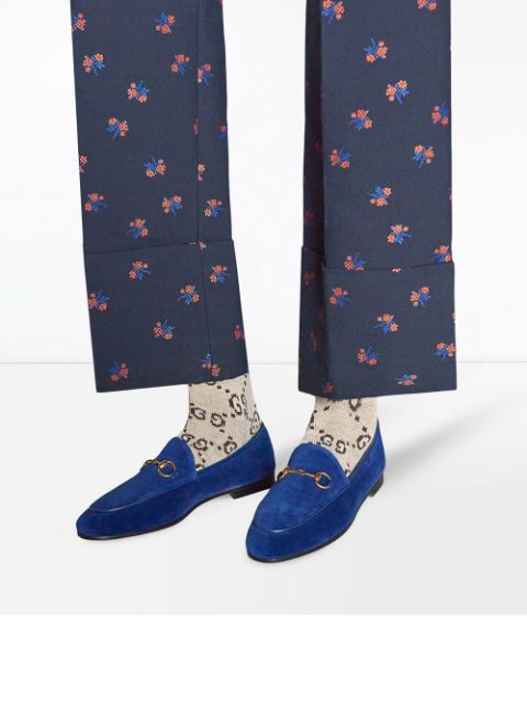 gucci jordaan loafer blue