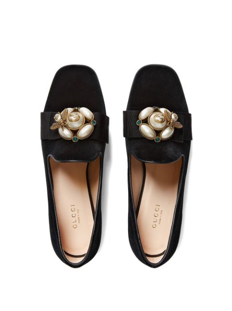 gucci bee flats