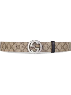 gucci supreme belt reversible