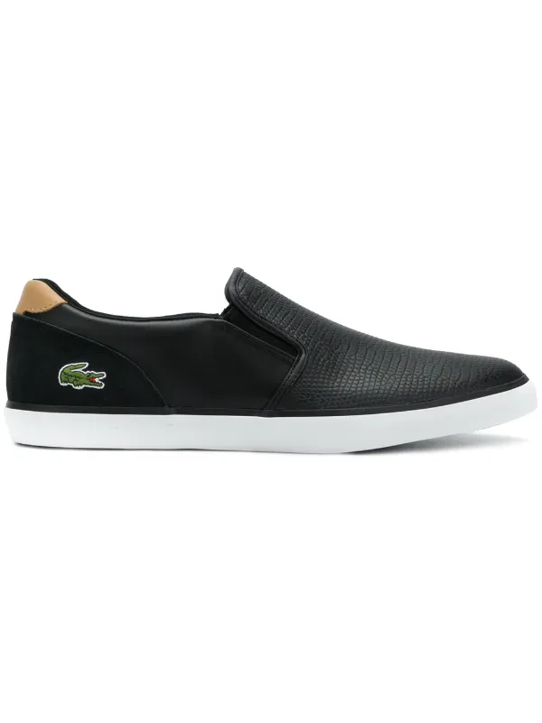 lacoste slip on shoes