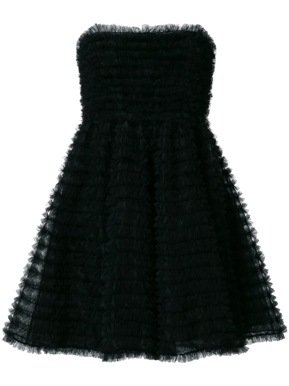 Dsquared2 Pintuck Tulle Mini Dress - Farfetch