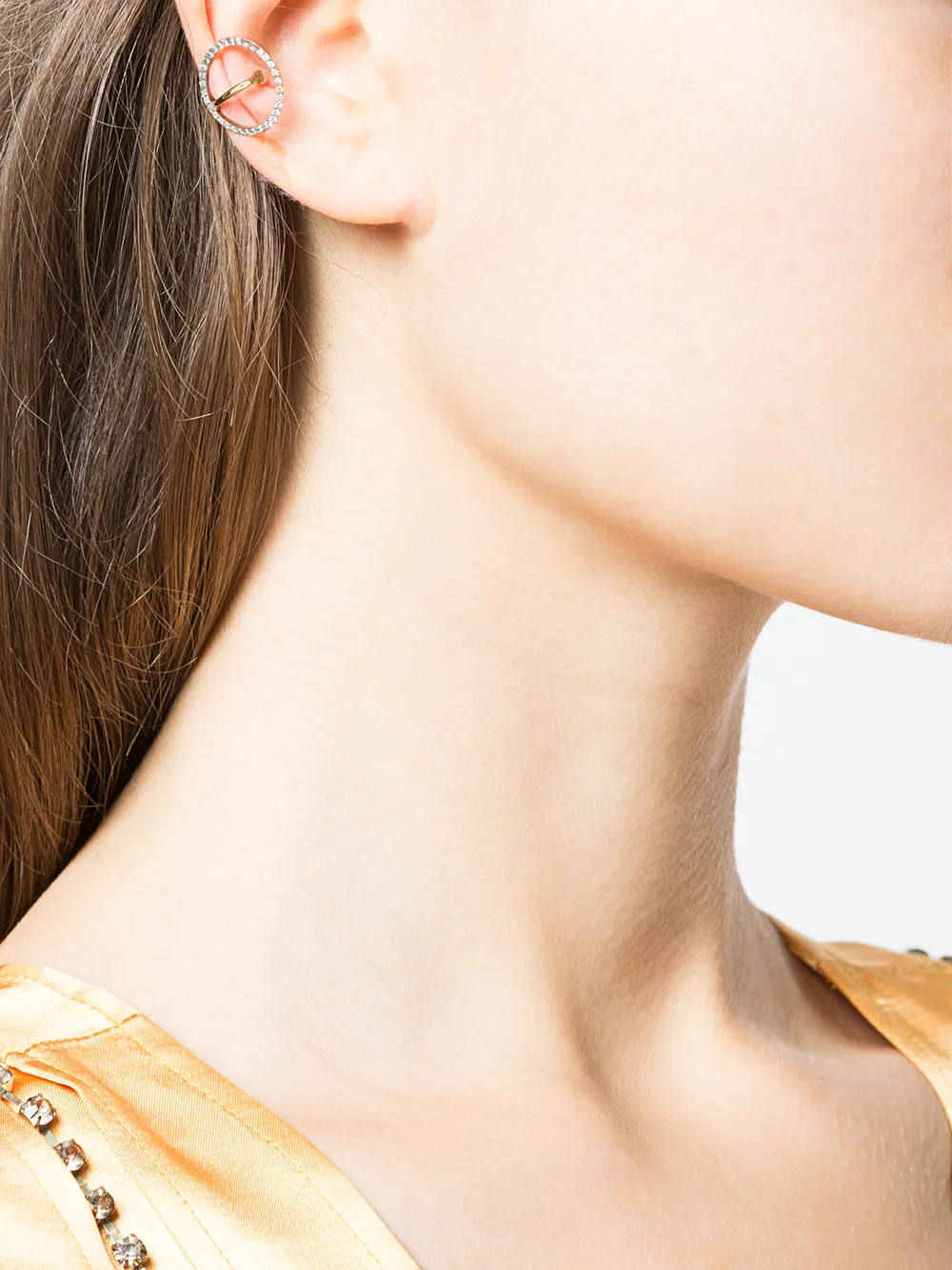 Charlotte Chesnais crystal ring ear cuff | Image 2