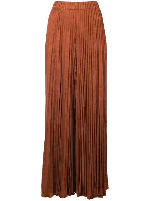 James Noble Pleated Wide Leg Pants 