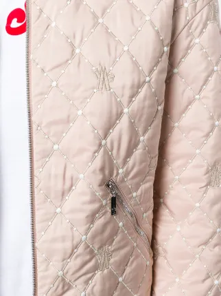 cropped quilted jacket展示图