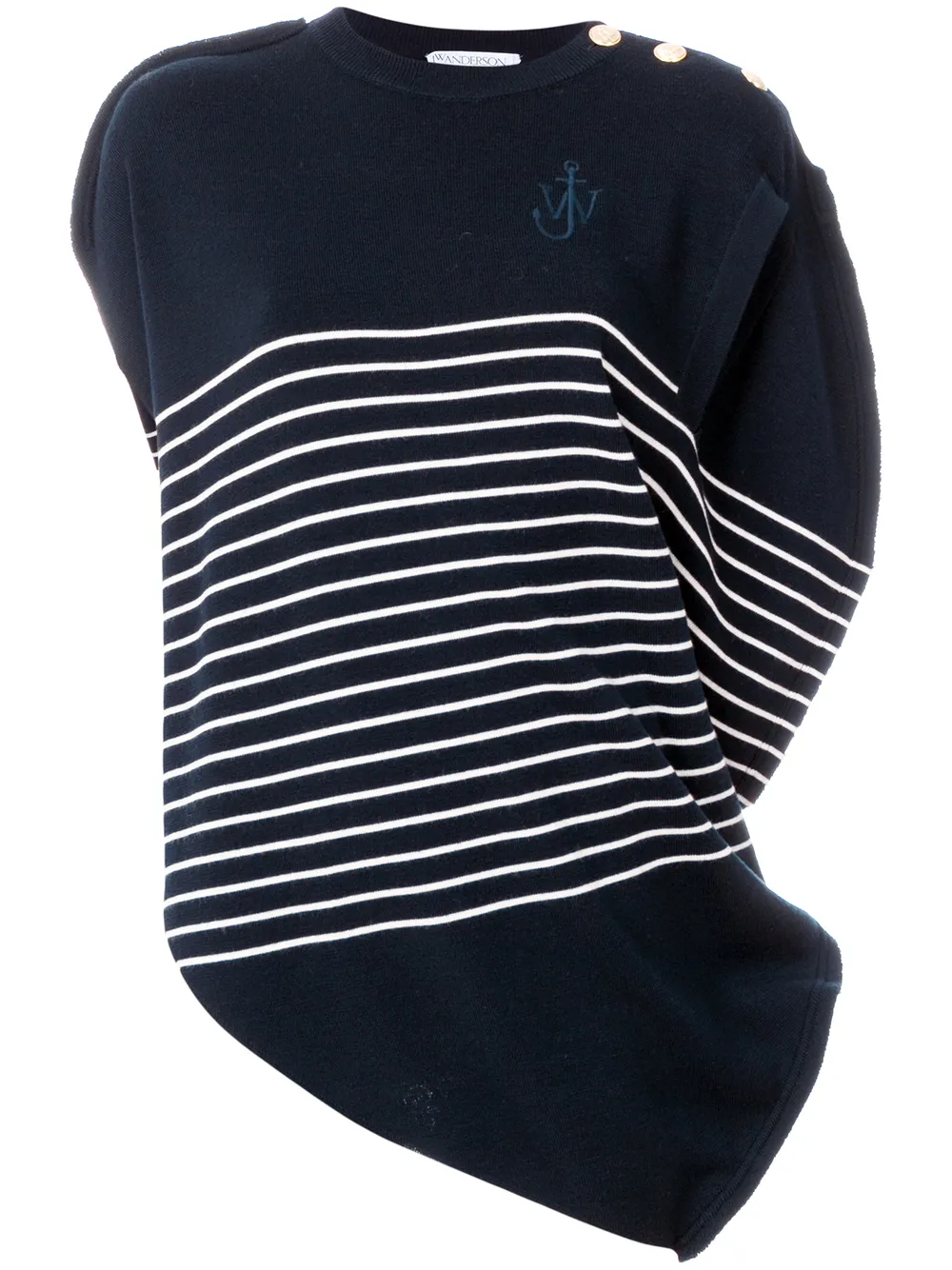 JW Anderson striped knitted top | azul | Image 1