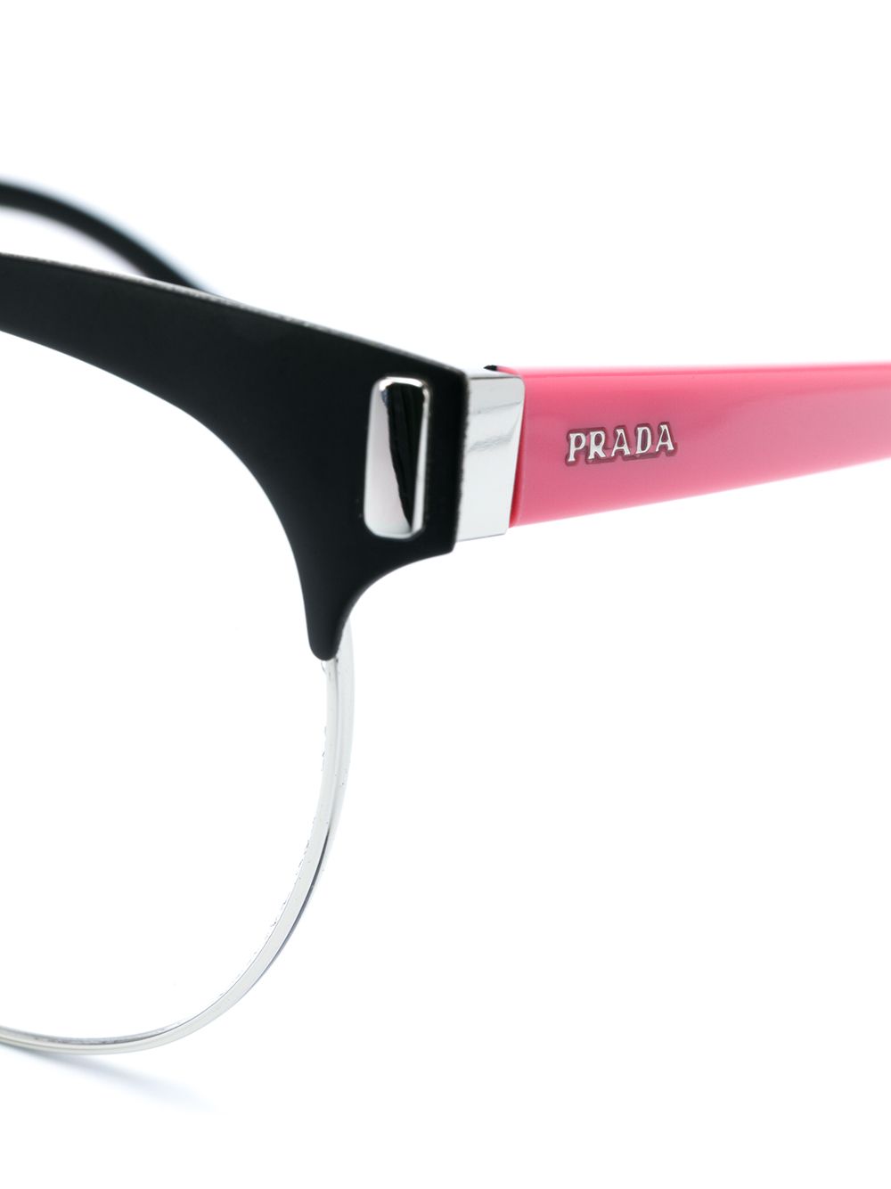 фото Prada Eyewear очки в круглой оправе