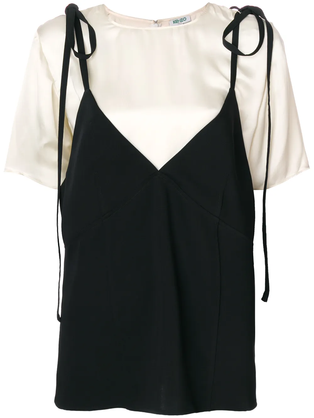 Kenzo loose fit cami top - Nero