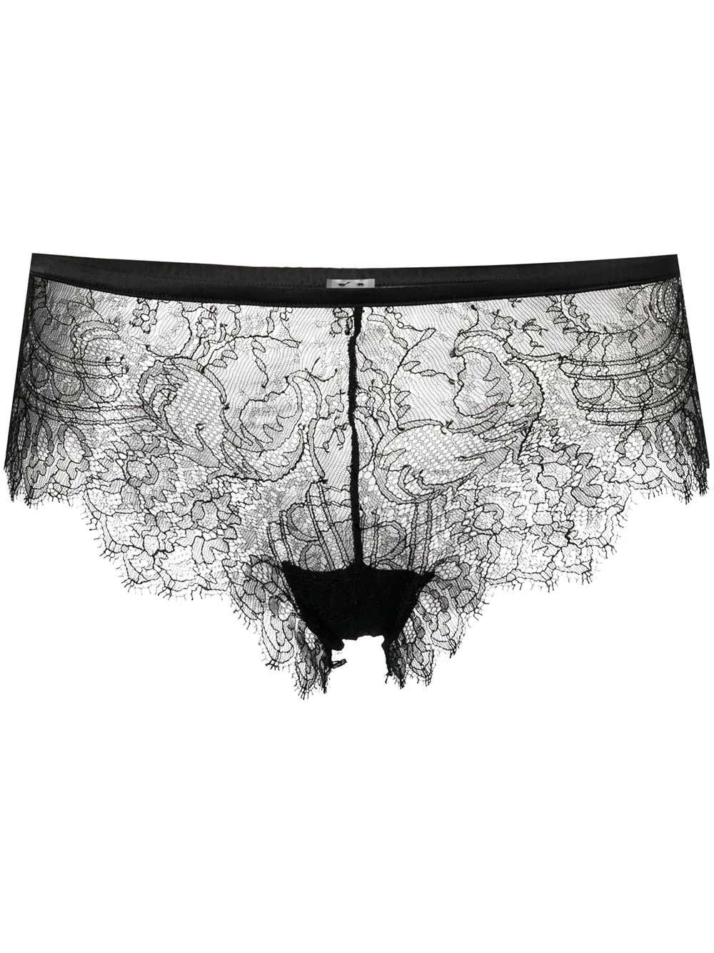 Love Stories Dragonfly lace culottes - Schwarz