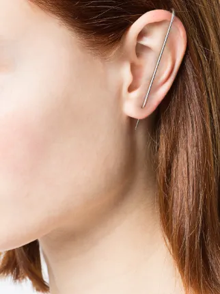 Kat Kim Thread Pin Earring Farfetch Kat Kim Thread Pin Earring