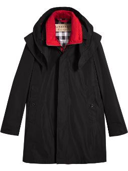 burberry black trench coat mens