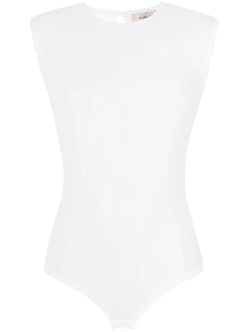 Shade bodysuit - women - Polyamide/Spandex/Elastane - XS, S, M, L - WHITE