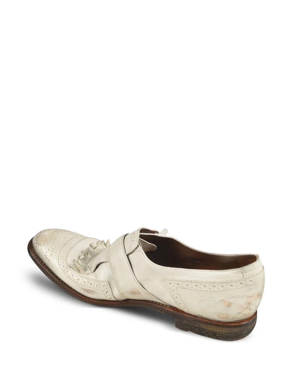 Church's Gespschoenen met franje Wit