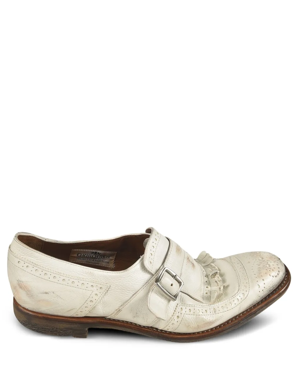 Church's fringed monk shoes White