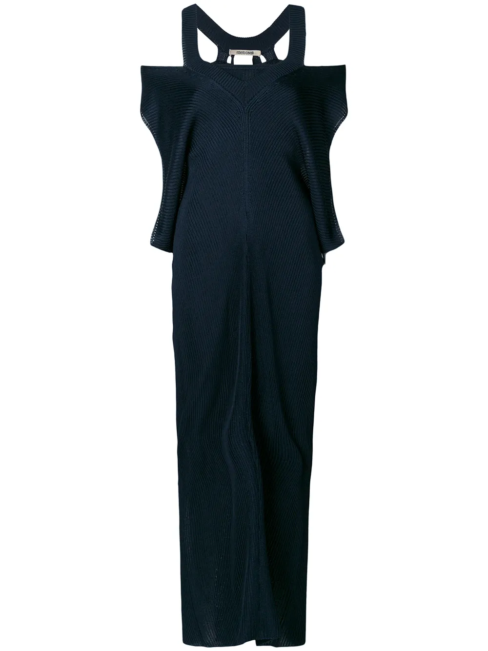 Roberto Cavalli Cold Shoulder Maxi Dress - Farfetch